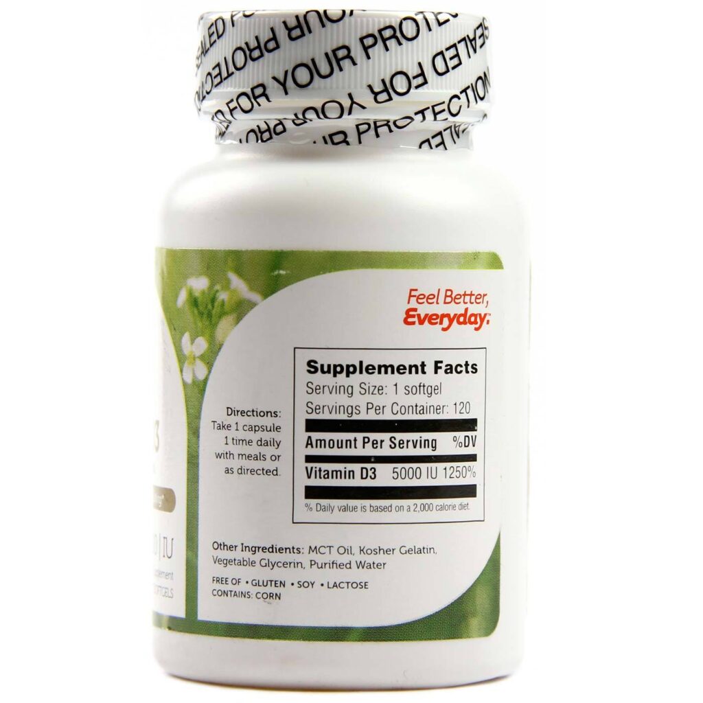 Zahler Vitamina D3 Fórmula Avançada 5.000 UI - 120 Cápsulas Gel - Imagem 2