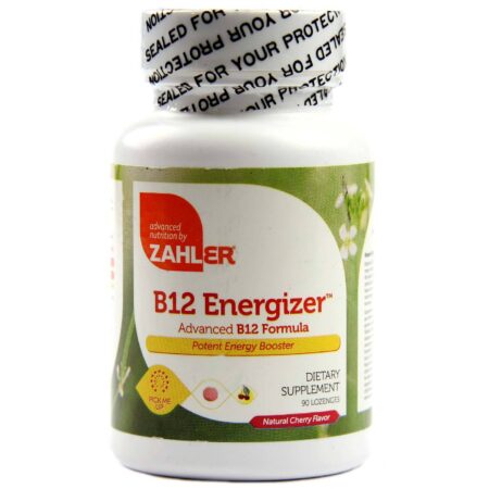 B12 Energizer Zahlers Cherry 90 Pastilhas