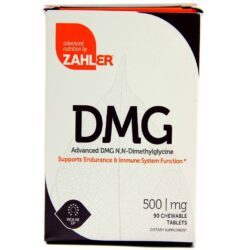 DMG 500 mg Zahler Cherry 90 Tabletes Mastigáveis | Melhora da Energia e Imunidade