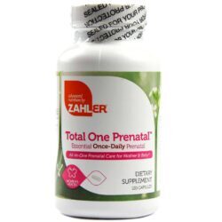 Total One Pré-natal Zahler 120 Cápsulas: Nutrição Essencial para Gravidez Saudável no Brasil