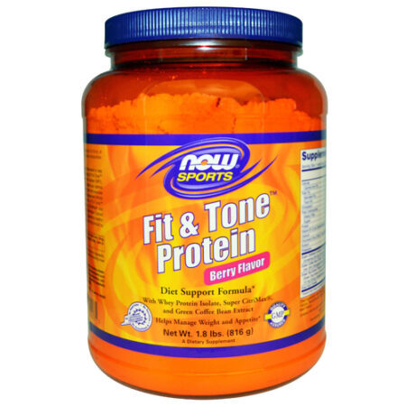 Now Foods Fit and Tone Proteína, baga - 22 servings