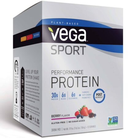 Performance Proteína Pós Treino Vega Berry 504 g 12 Porções