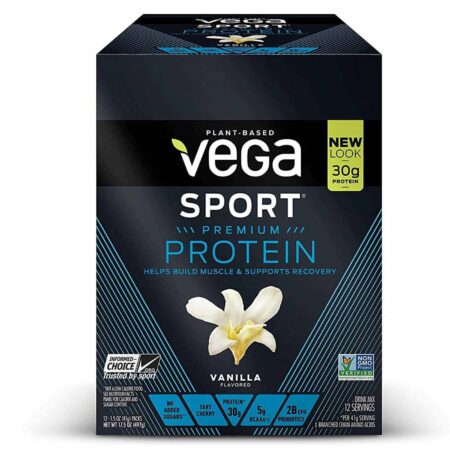 Vega, Proteína Premium Sport - Baunilha - 497 g