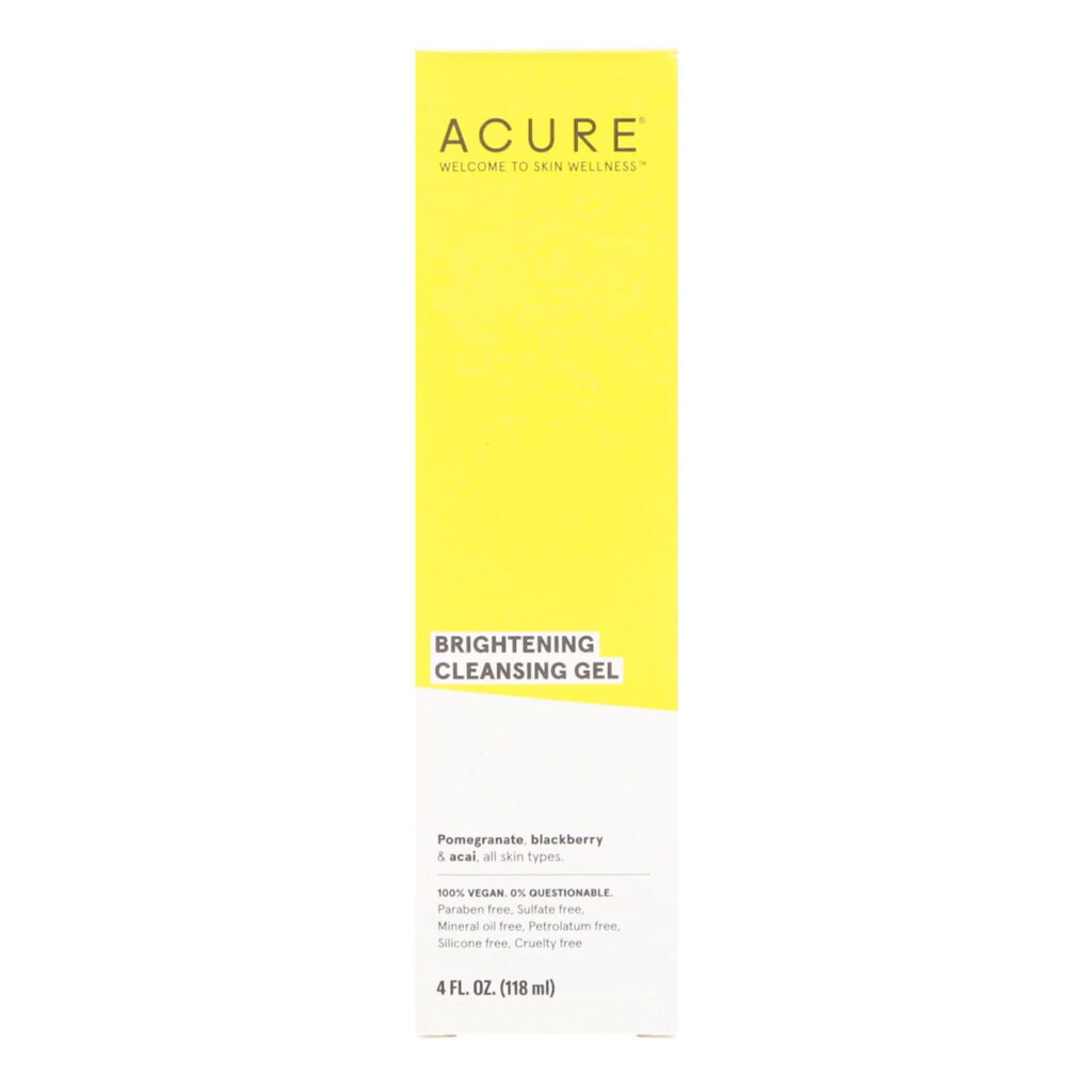 Acure Organics Gel de Limpeza Facial - Pele Radiante e Saudável 118 ml
