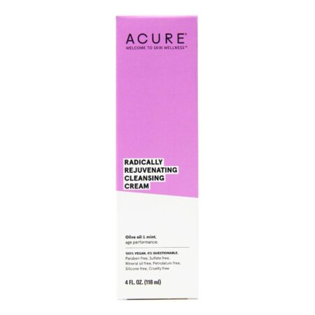 Acure Organics, Creme de Limpeza Facial - 118 ml