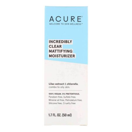 Acure Organics, Hidratante Facial Controle da Oleosidade - 50 ml