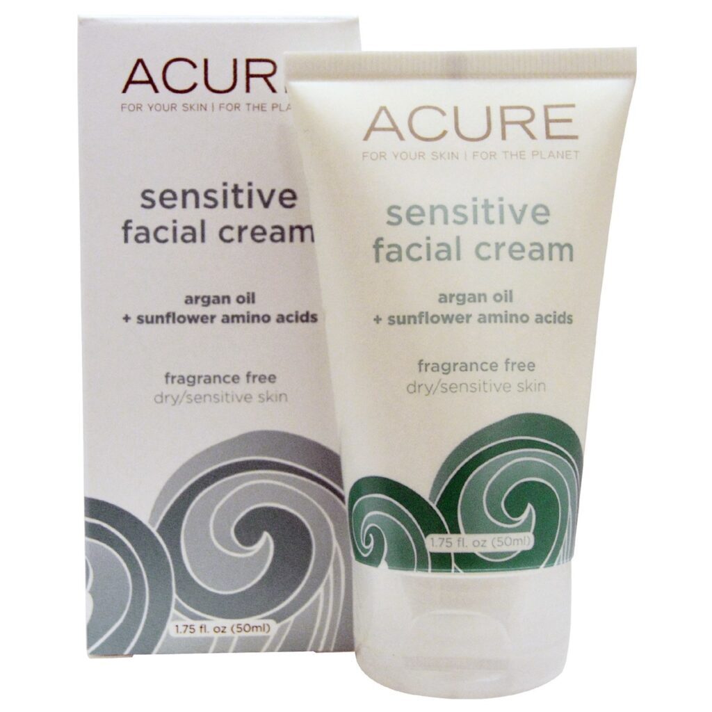 Acure Organics Creme Facial Pele Sensível - 50ml (100ml)
