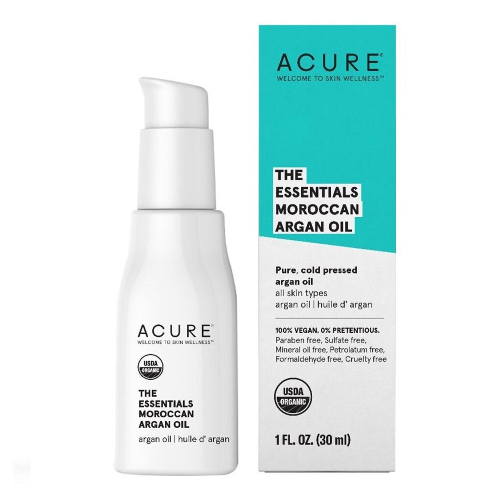 Acure Óleo de Argan Orgânico Puro - 30mL: Nutrição Profunda para Pele e Cabelos