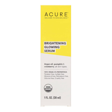 Acure Organics, Serum Facial Pele Radiante - 30 ml (1 fl oz)