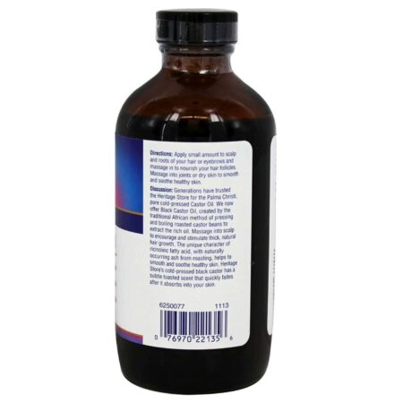 Heritage Products, Óleo de Rícino Preto - 240 ml - Image 3