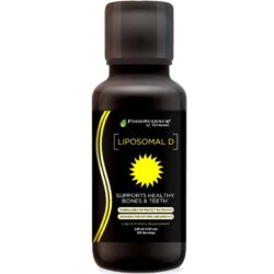 FoodScience of Vermont Liposomal D 1.333 UI - 225 ml (135 Porções) - Vitamina D Absorção Máxima