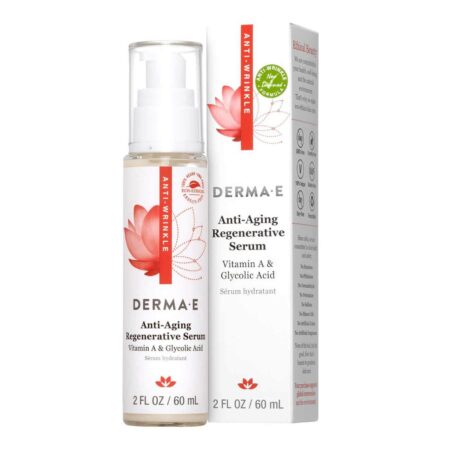 Derma E, Serum Noturno Anti-Rugas Vitamina A - 60 ml (2 oz)