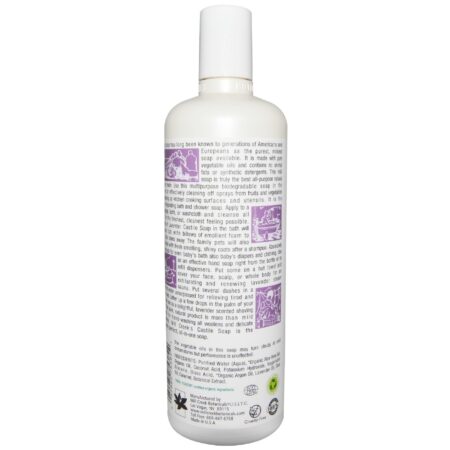 Mill Creek Old Fashioned Pure Castile Soap, Lavanda - 16 fl oz - Image 2