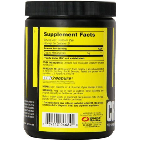 Universal Nutrition, Creatina - 120 g - Image 2