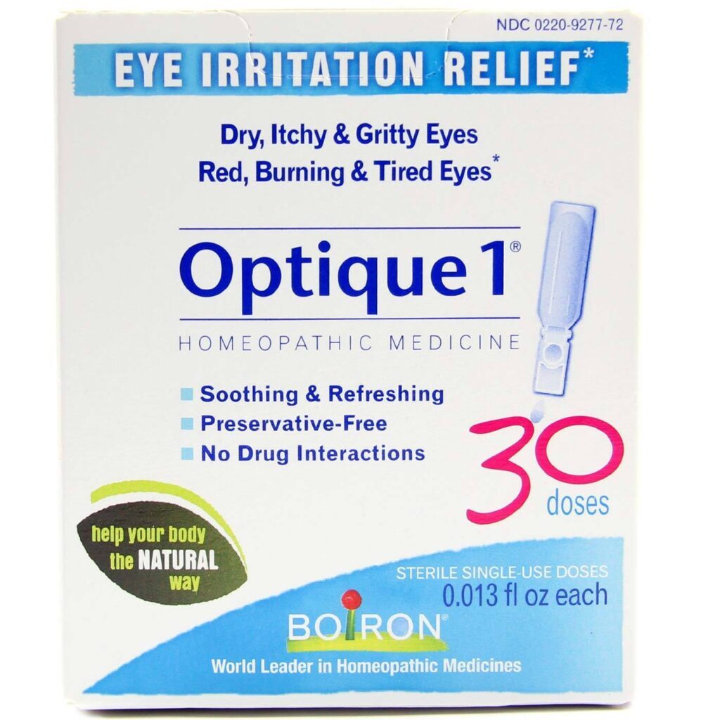 Boiron Optique 1 Alívio Irritação Ocular 30 Doses - Cuidado Ocular Avançado