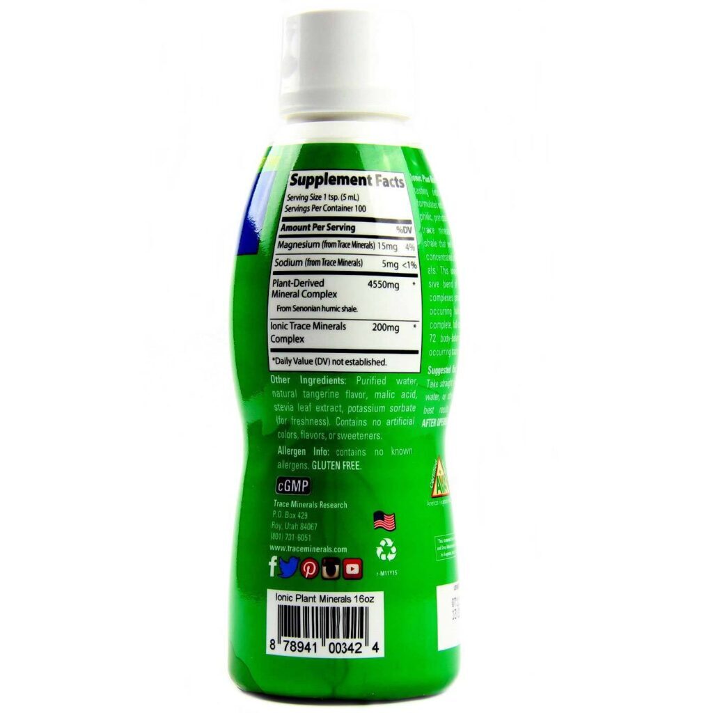Trace Minerals Research Minerais Iônicos para Plantas 473 ml: Nutrição Essencial para o Crescimento Ideal - Imagem 2