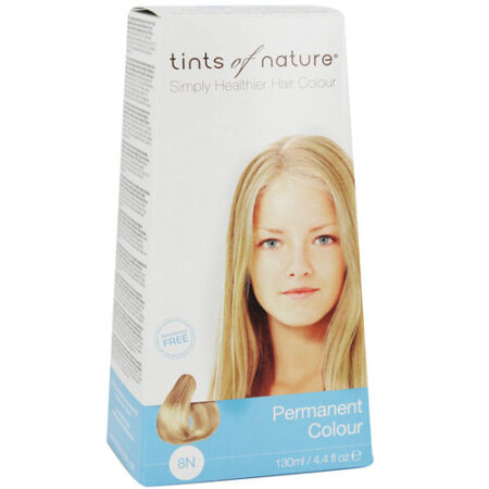 Tints of Nature, Tintura Permanente Para Cabelo - 8N Loiro Natural Light - 130 ml (4.4 fl oz)