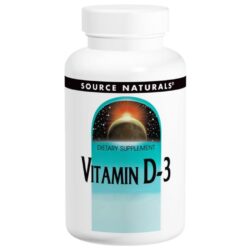 Source Naturals Vitamina D 400 UI - 200 Tabletes: Vitalidade e Saúde para o Seu Dia a Dia