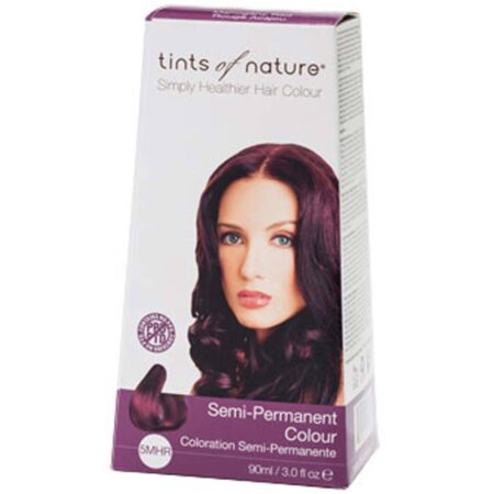 Tints of Nature Semi-Permanent Color, Vermelho - 5MHR Mahogany - 3 fl oz