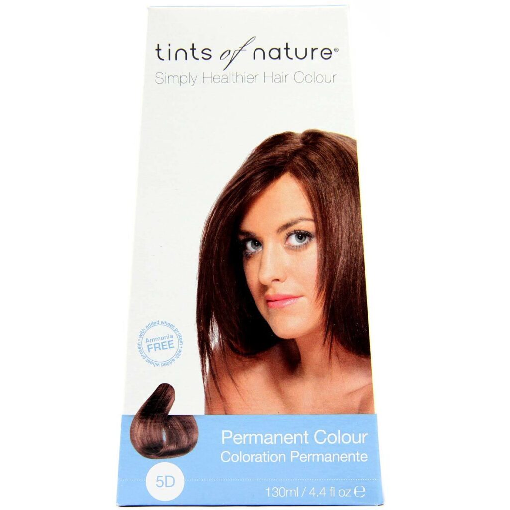 Tints of Nature Coloração Permanente Castanho 5D Dourado Claro - 130ml - Cor Vibrante e Duradoura