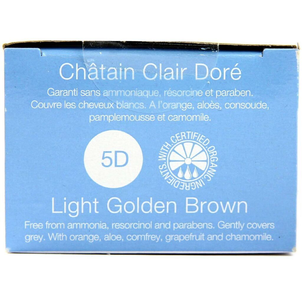 Tints of Nature Coloração Permanente Castanho 5D Dourado Claro - 130ml - Cor Vibrante e Duradoura - Imagem 5
