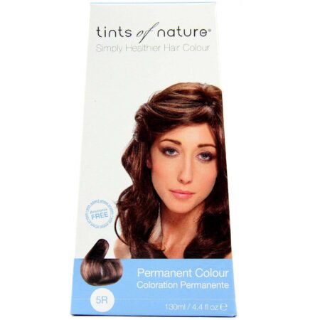 Tints of Nature Permanent Color, Castanho - 5R Rich Copper - 4.4 fl oz