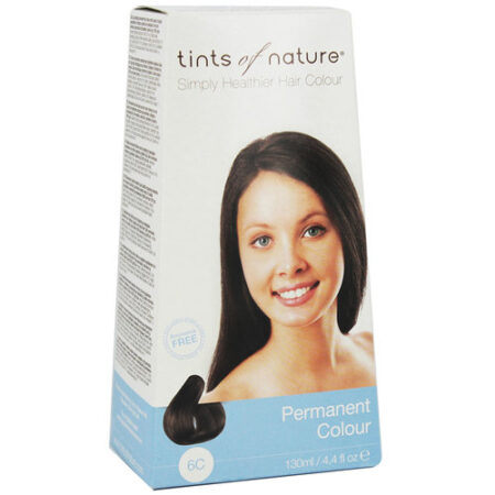 Tints of Nature, Cores Permanentes para o Cabelo - 6C Cinza Escuro - 130mL (4,4 fl oz)