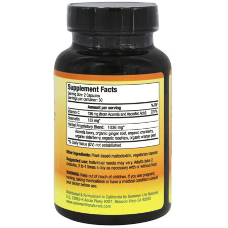 Summer Life Naturals Imunológico Impact - 60 Cápsulas: Fortaleça sua Defesa Natural - Imagem 2