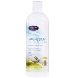 Life-Flo Magnésio Bath Oil Soak, Eucalipto - Óleo para Banho Relaxante 473ml
