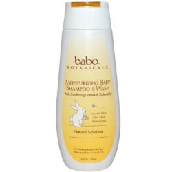 Babo Botanicals Bebê Xampu & Lavagem Calêndula – Hidratante Suave – 236ml