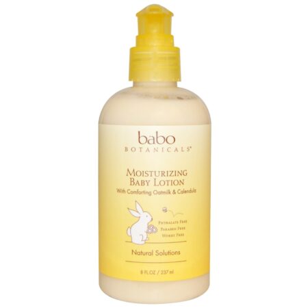 Babo Botanicals Bebê Lotion, Calêndula - Moisturizing - 8 oz