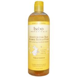Babo Botanicals Bebê Bubble Bath & Wash, Calêndula - Hidratante - 443ml