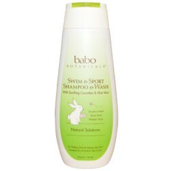 Babo Botanicals Bebê Xampu e Lavagem, Pepino - Natação e Esporte - 237ml (8 oz)