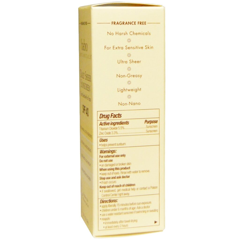 Babo Botanicals Protetor Solar Facial FPS 40 - 50 ml | Pele Protegida e Saudável - Imagem 2