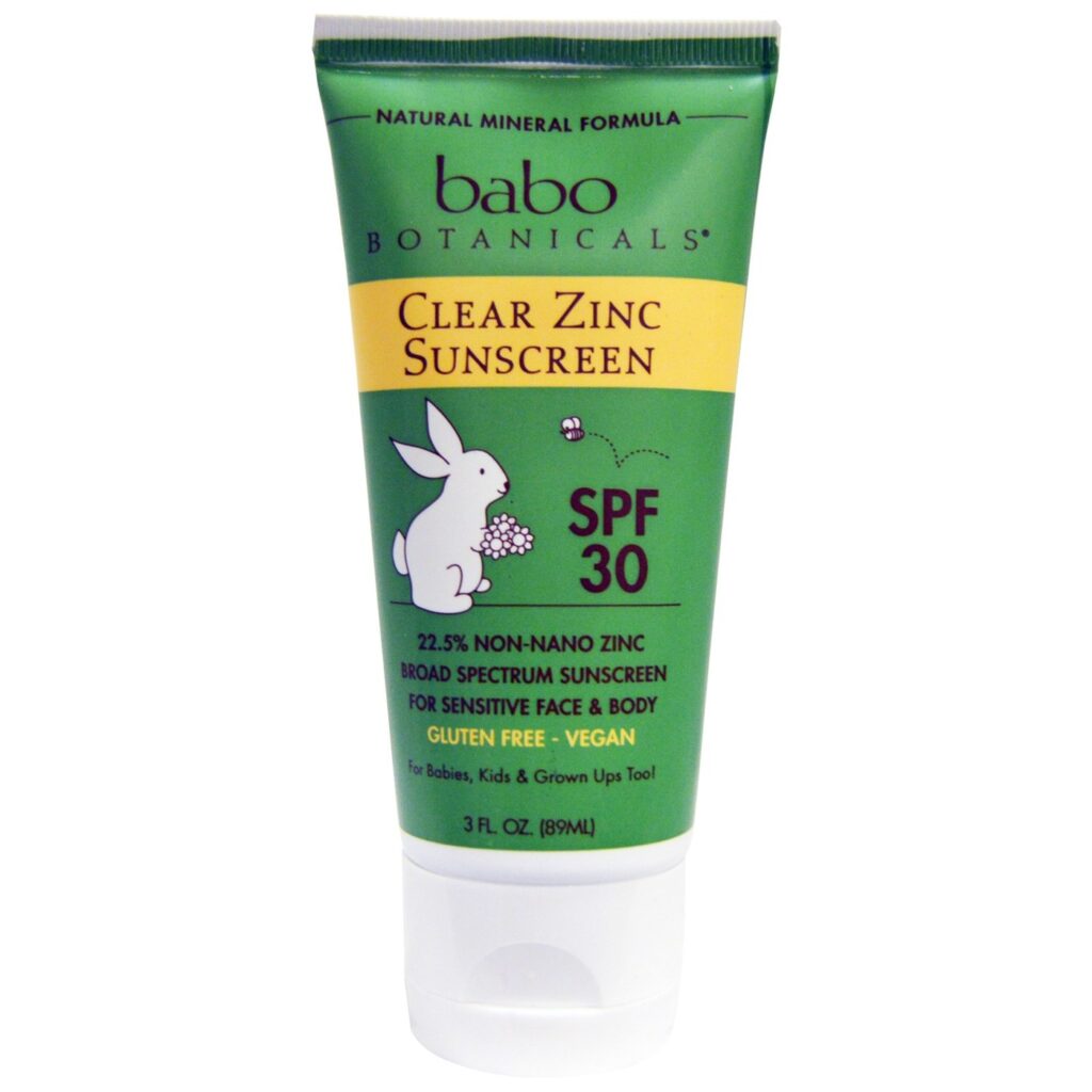 Babo Botanicals Protetor Solar Zinco FPS 30 - 89ml | Proteção Mineral Suave