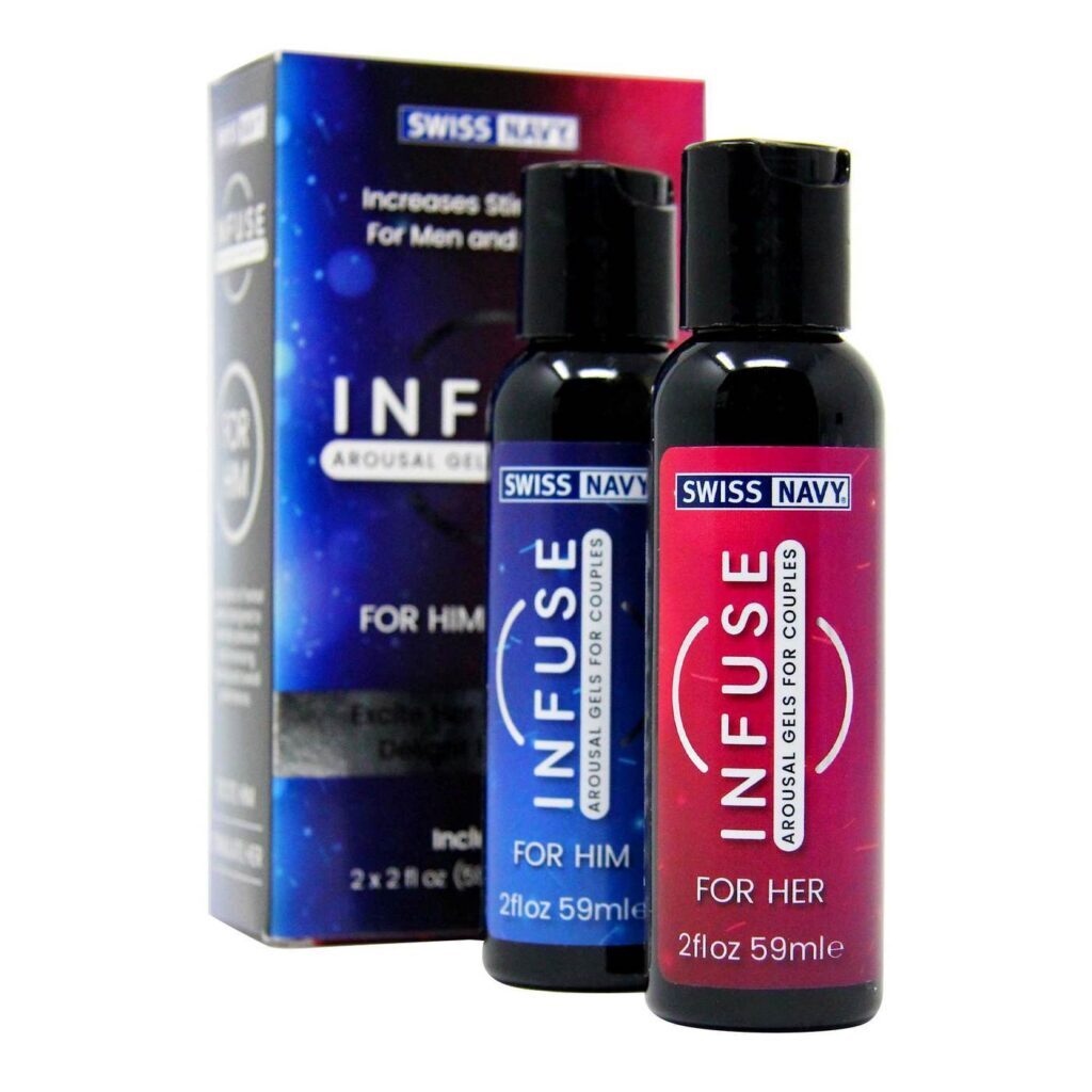 Swiss Navy Infuse Lubrificante Íntimo 25 ml + 25 ml - Aumente o Prazer e Conforto - Imagem 5