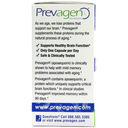Prevagen Quincy Bioscience 60 Cápsulas: Saúde Cerebral e Memória no Brasil - Imagem 4