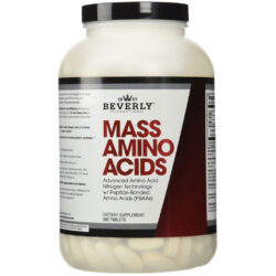 Beverly International Mass Amino Ácidos - 500 Tabletes: Massa Muscular e Recuperação Otimizada