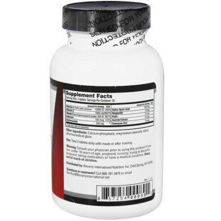 Beverly International Advanced Antioxidant Compound - Potente Antioxidante com 60 Tabletes - Imagem 2
