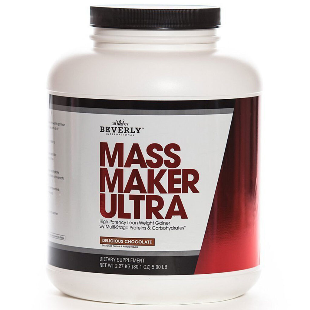 Beverly International Mass Maker Ultra Chocolate 2.27kg - Ganho de Massa Muscular