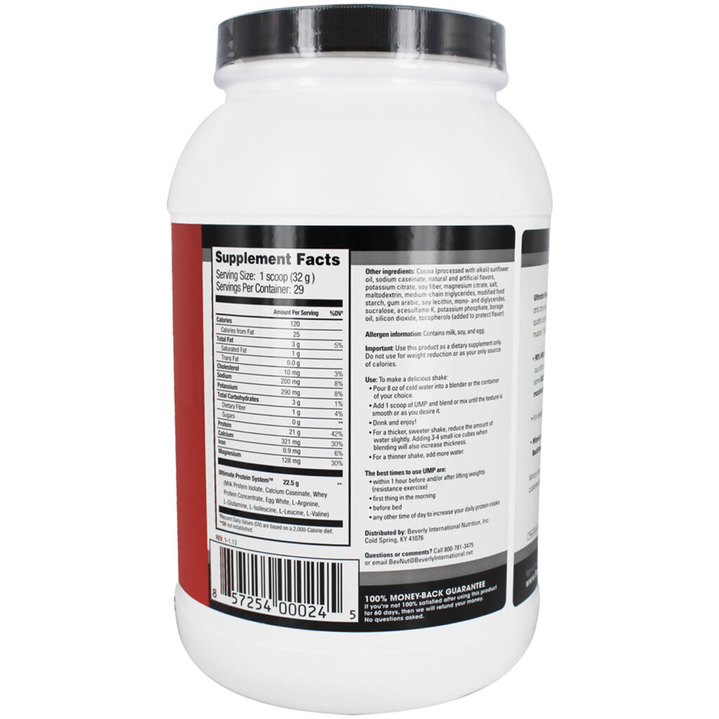 Beverly International Proteína Muscular Finalizada - 930g | Pura Performance - Imagem 2