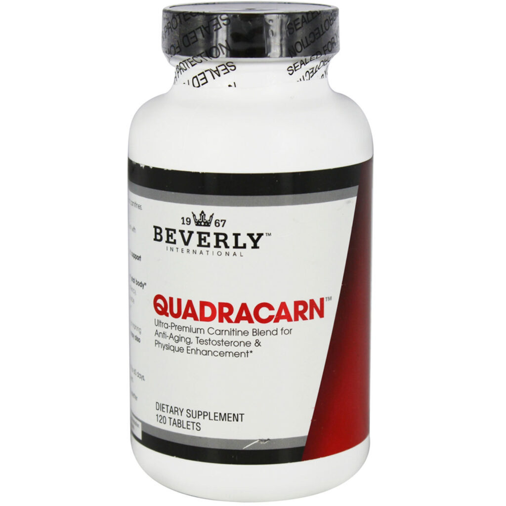 Beverly International Quadracarn - 120 Comprimidos: Energia e Recuperação Muscular no Brasil