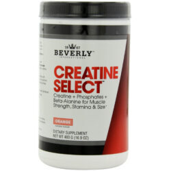 Beverly International Creatina Select Laranja 480g - Energia e Performance Muscular