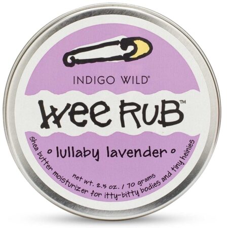 Indigo Wild Wee Rub, Lullaby Lavender - 2.5 oz