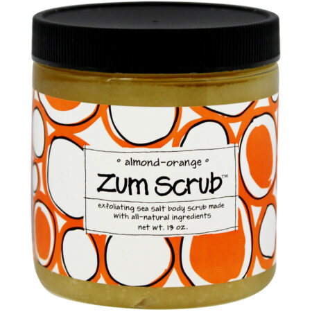 Indigo Wild Zum Body Scrub, Almond-Orange - 13 oz