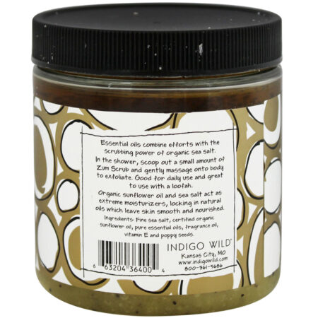 Indigo Wild Zum Body Scrub, Incienso e mirra - 13 oz - Image 2