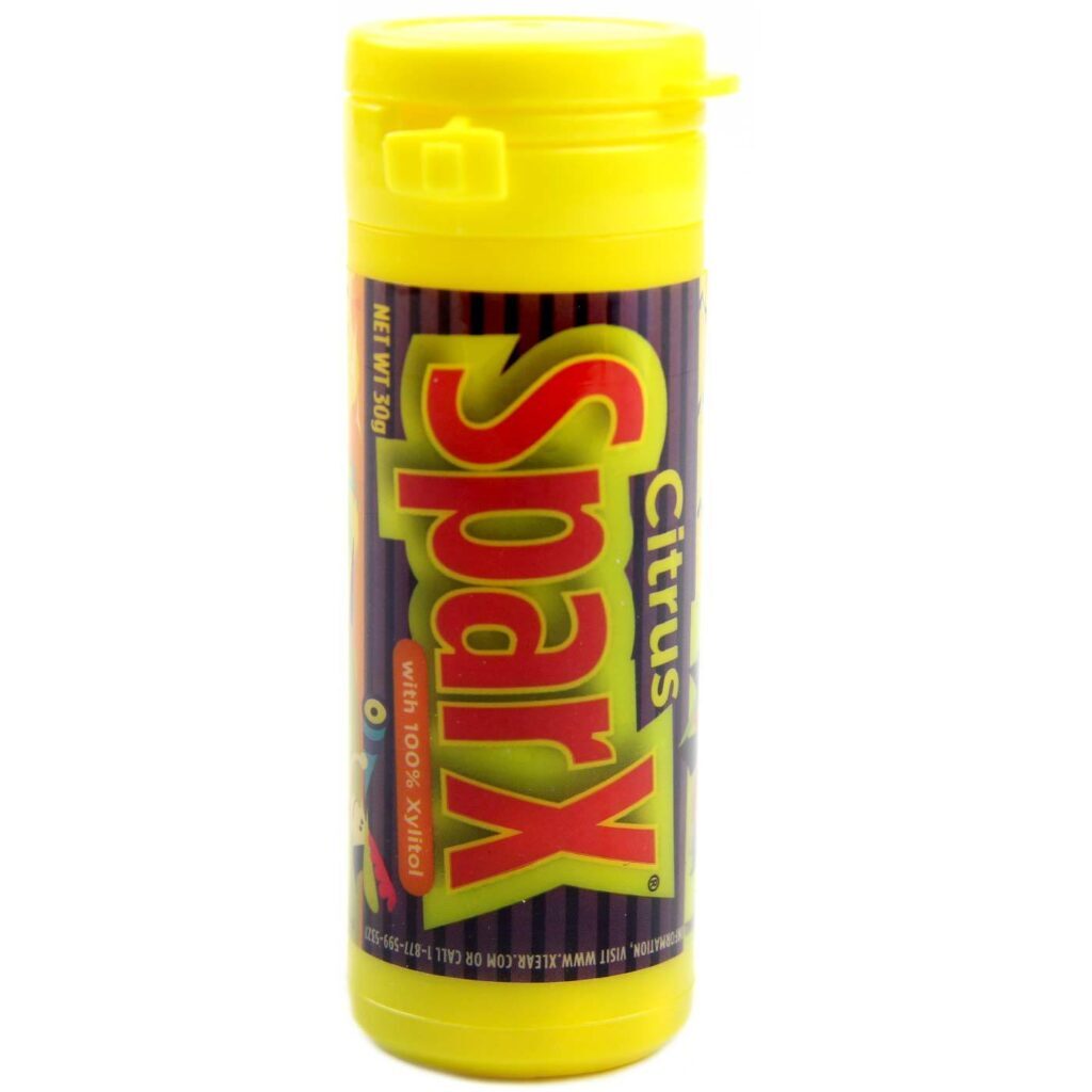 Xlear SparX Cítrico - 6 Tubos - 120 Pastilhas Cada - Alívio Respiratório