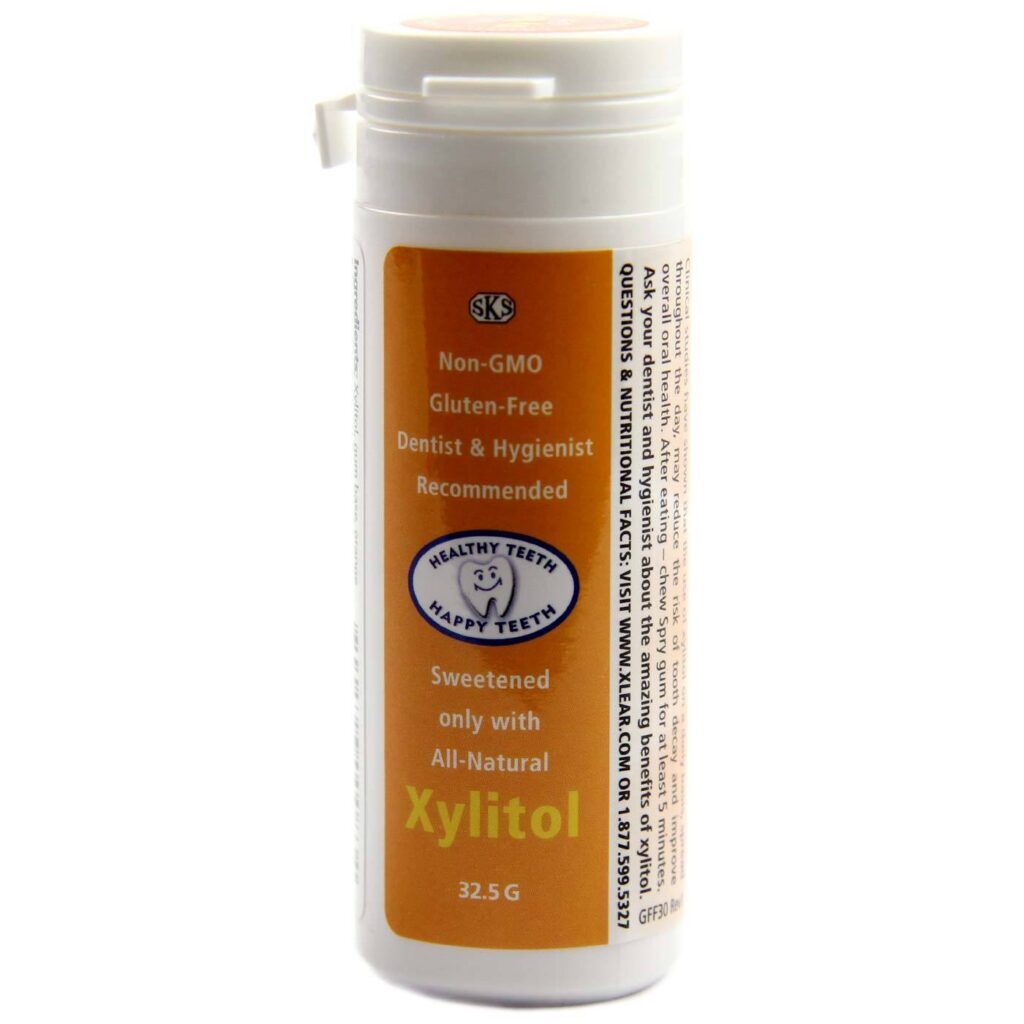 Xlear Spry Chiclete Fruta Fresca - 6 Pacotes com 30 Unidades Cada - Imagem 3