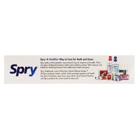 Xlear, Creme dental Spry - Sabor Canela - 141g - Image 3