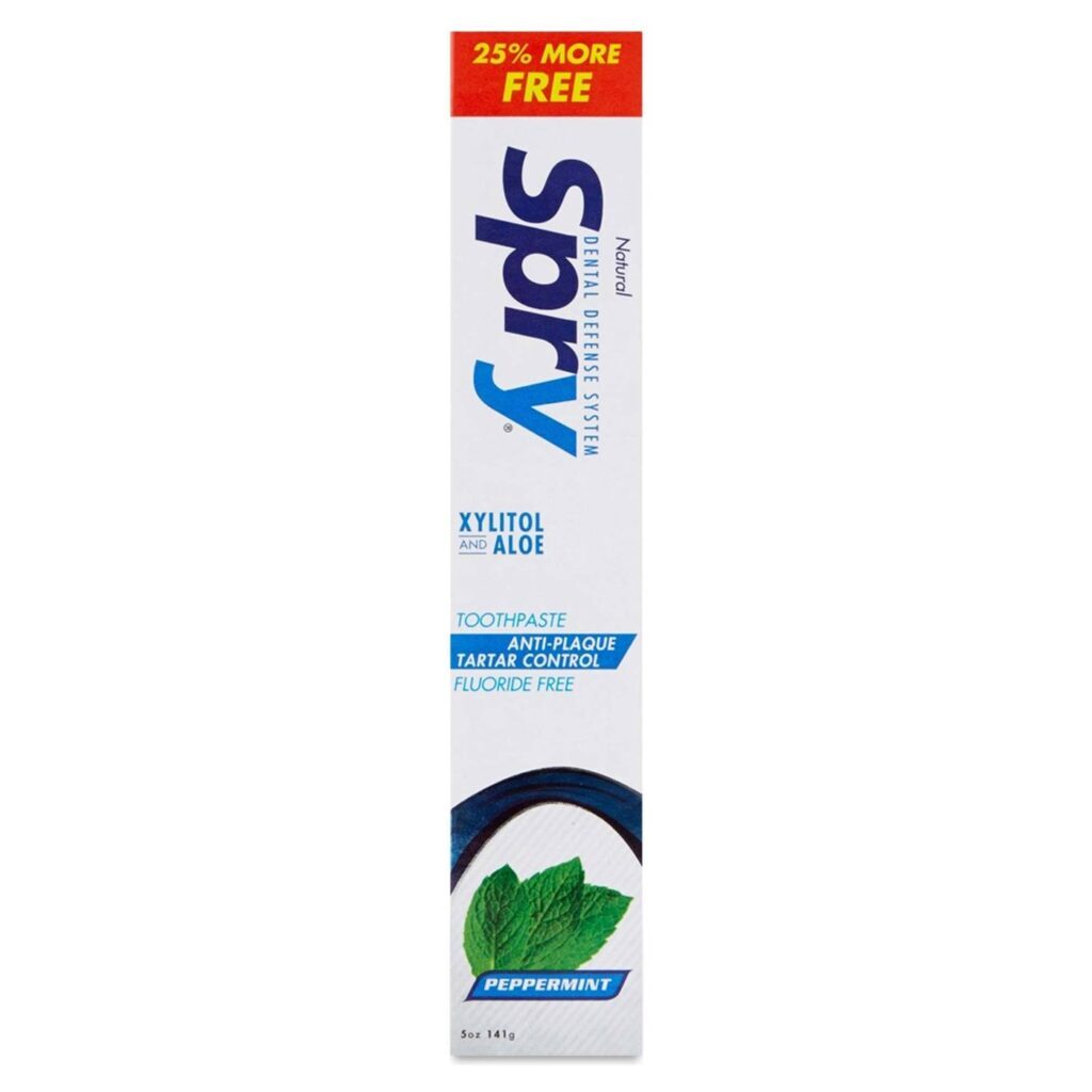 Xlear Spry® Creme Dental Hortelã-Pimenta - 141 g: Higiene Bucal Pura e Refrescante